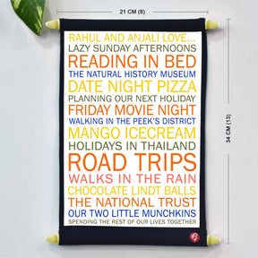 Personalised Things We Love Scroll