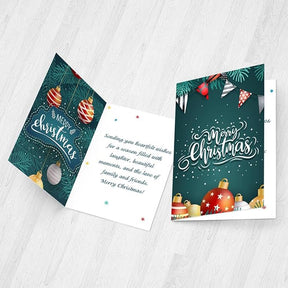 Cheerful Chimes Christmas Greeting Card-2