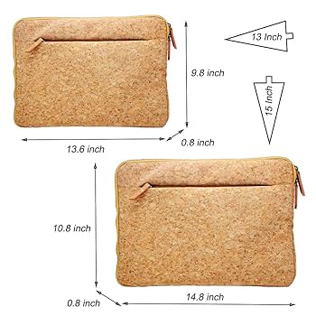 Cork laptop sleeve