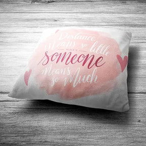 Distance Couple Cushion