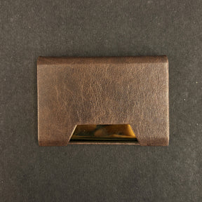 Brown card holder