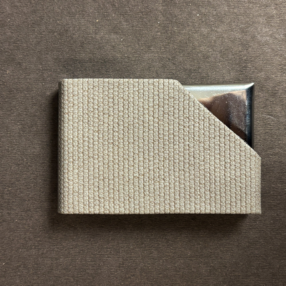 Grey card holder