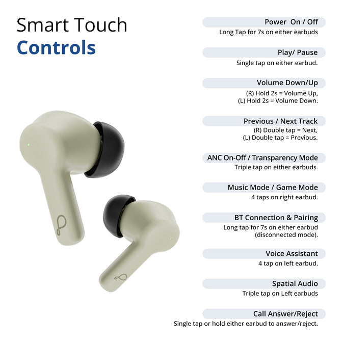 Pebble Luxe Buds X1 Earbuds