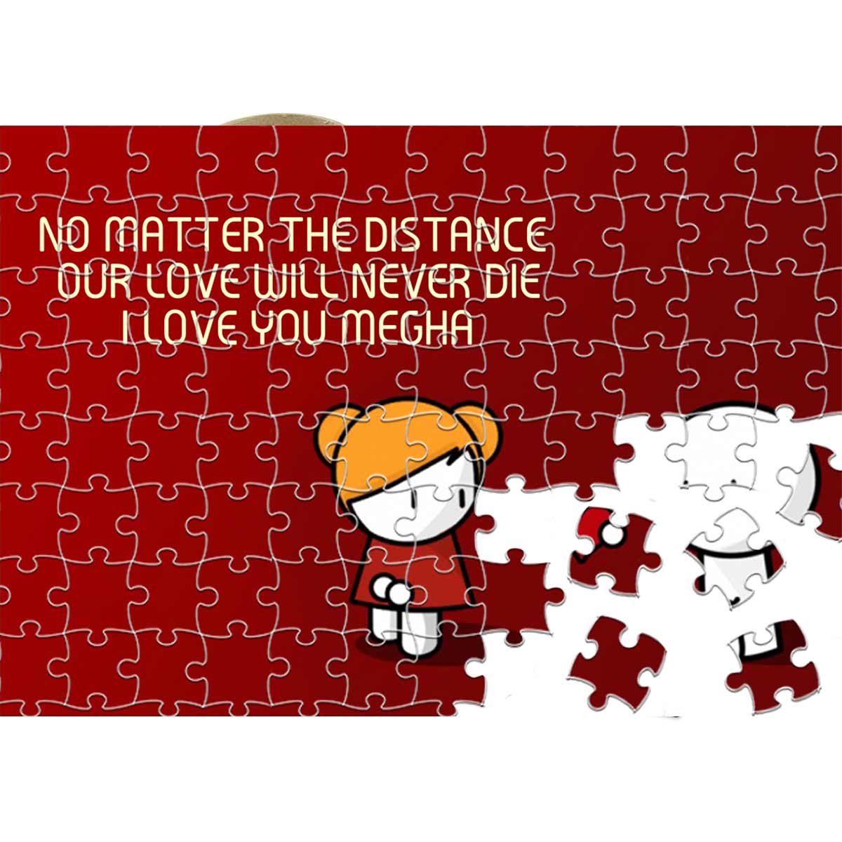 Personalised love Will Never Die Puzzle