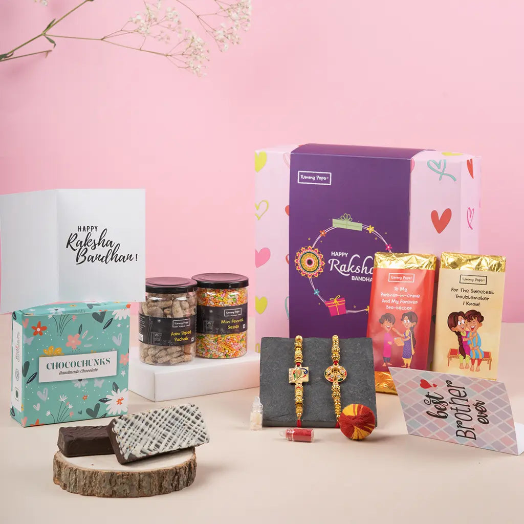 Send Rakhi Gifts - Rakhi Gifts Hampers Online in India – Confetti Gifts