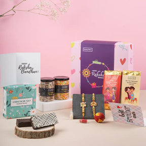 Sweet Celebrations Rakhi Hamper for Brother Sister