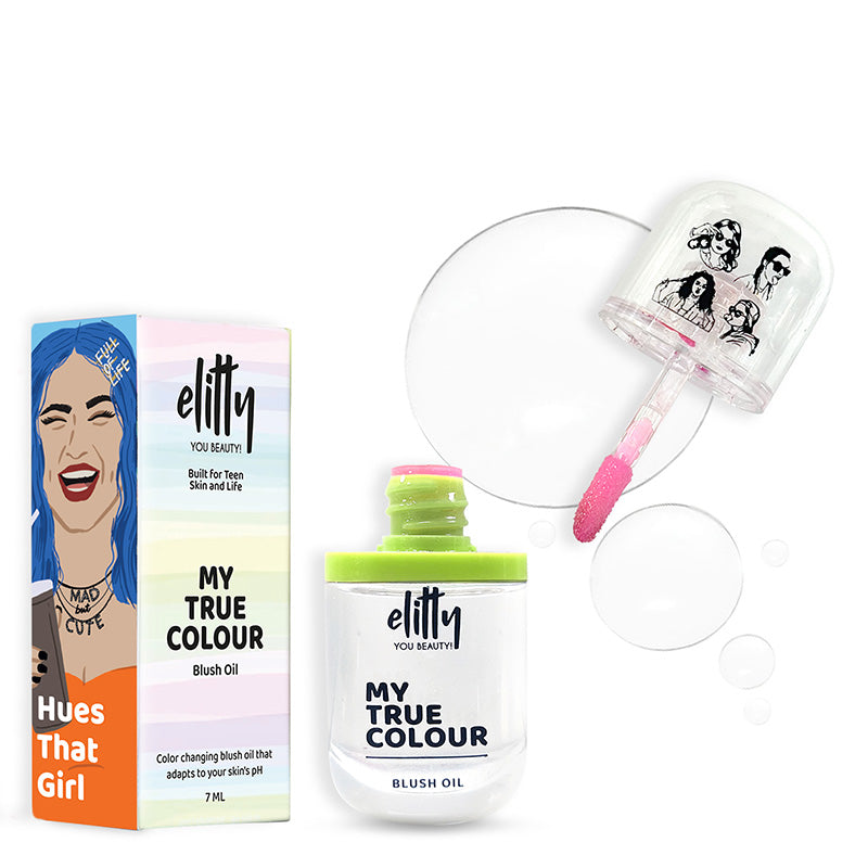 Elitty Hues That Girl- My True Colour (Ph colour changing oil)