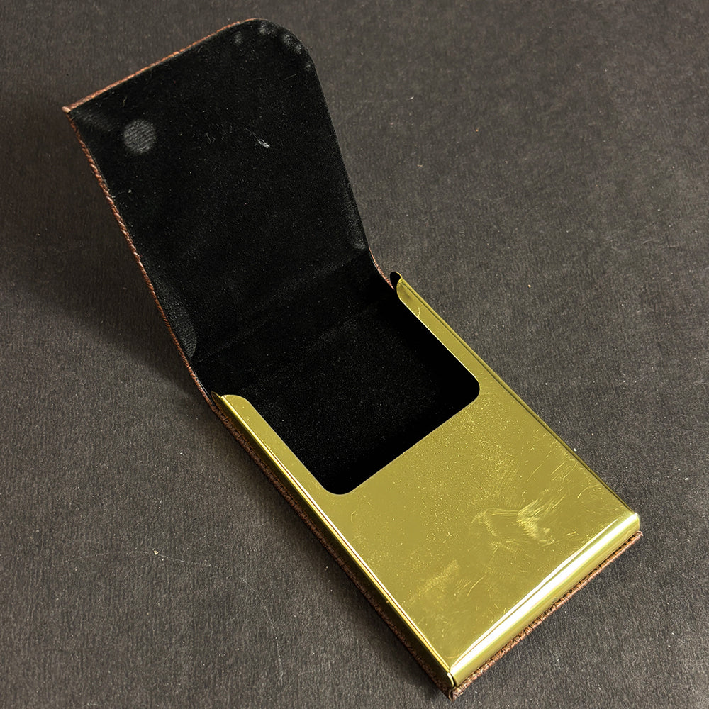 Texture Brown card holder