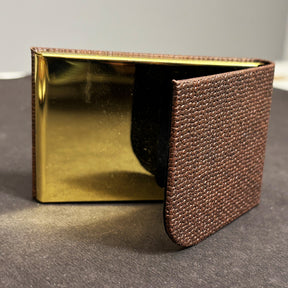Texture Brown card holder