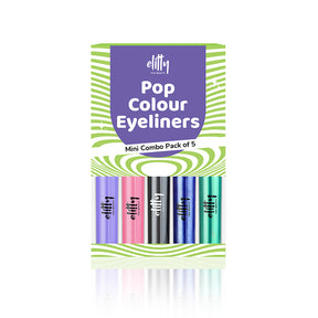Elitty Mini Pop Colour Waterproof Liquid Eyeliner Combo