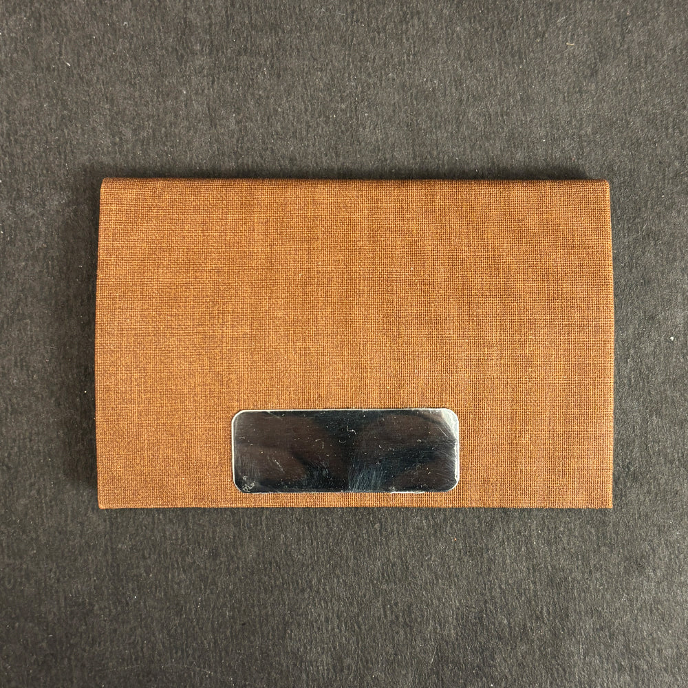 Tan card holder