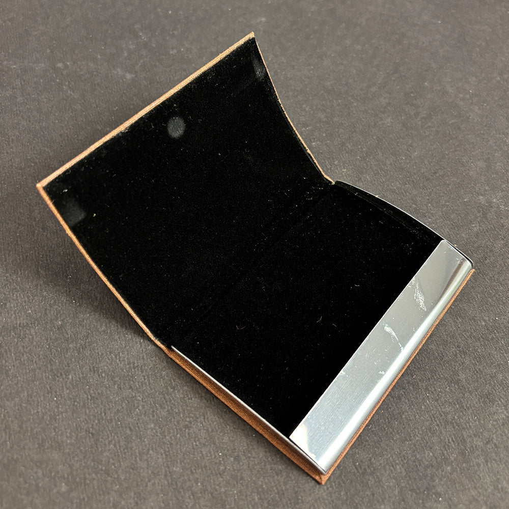 Tan card holder