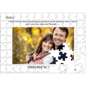 Personalised Addicted To You Puzzle