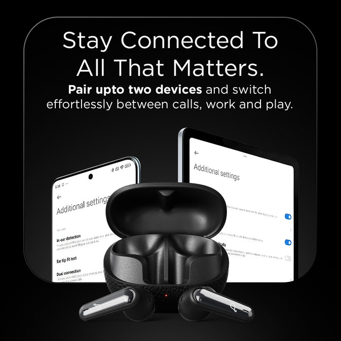 Pebble Blissbuds Noir