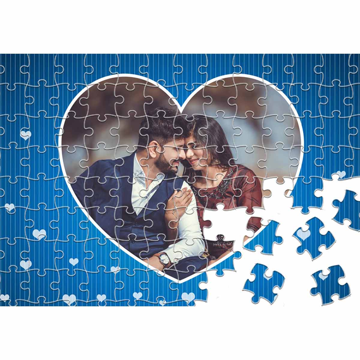 Personalised Heart Shape Puzzle