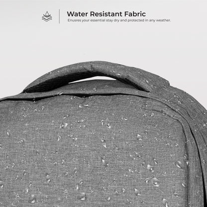 Urban Wolf Business Casual 20L Dual Compartment Laptop Backpack-(GREY)