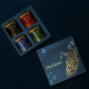 Aayat (Cream Onion , Peri peri , Indian Mint Mkahana , Candy caramel Makhana ) - 50 Gram each