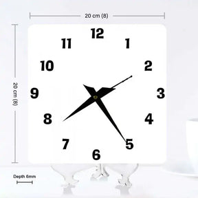 Personalised Teddy and Me Clock