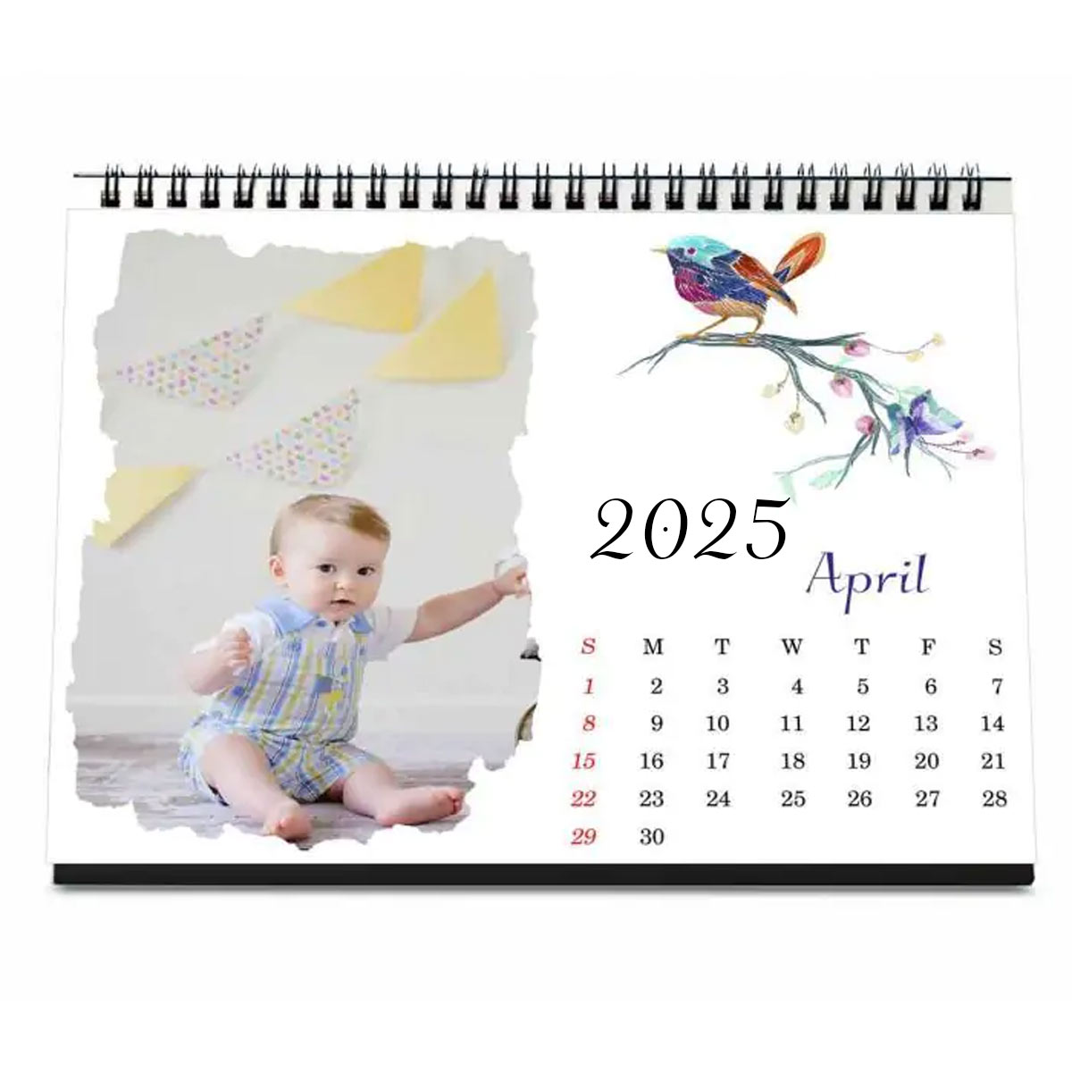 Personalised Spring In The Garden Calendar