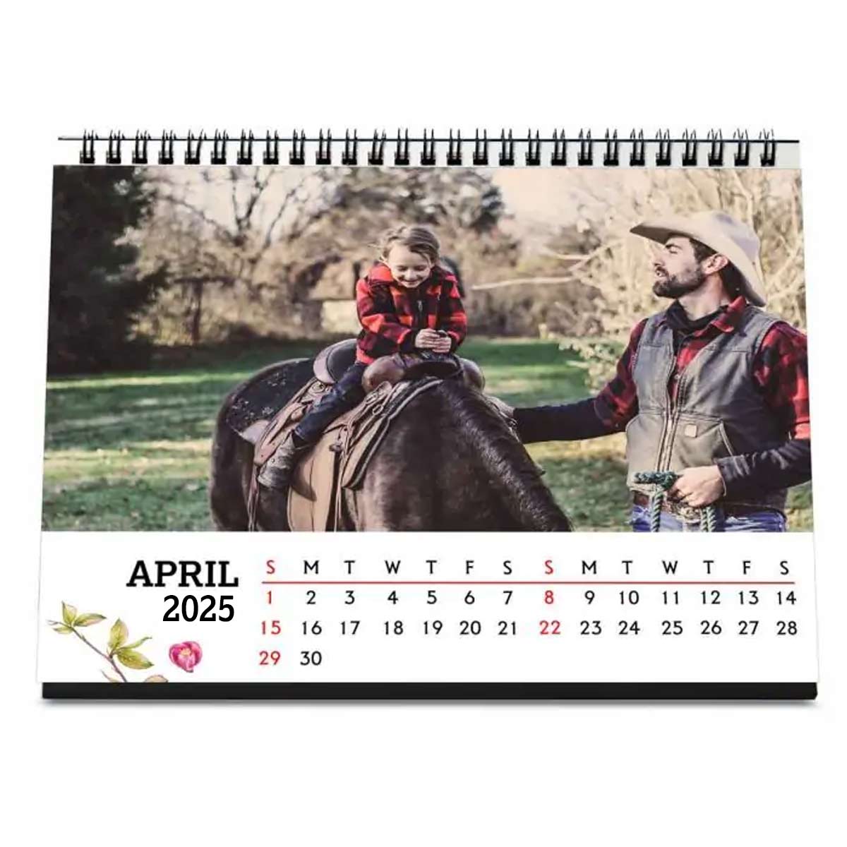 Personalized Memories Photo Calendar Gift For Couple, Family 5