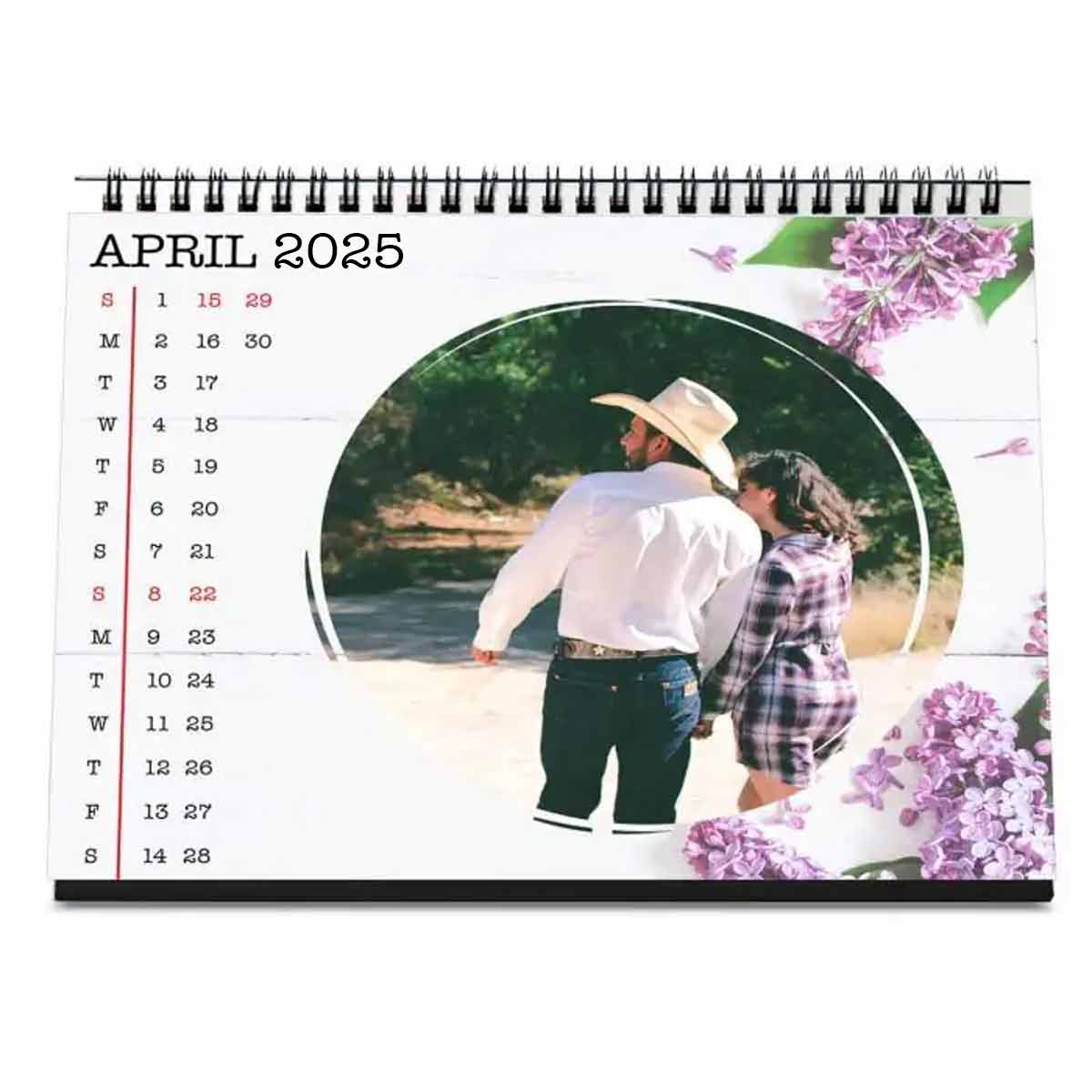 Personalized Special Moments Photo Calendar Gift For Valentine's Day 5