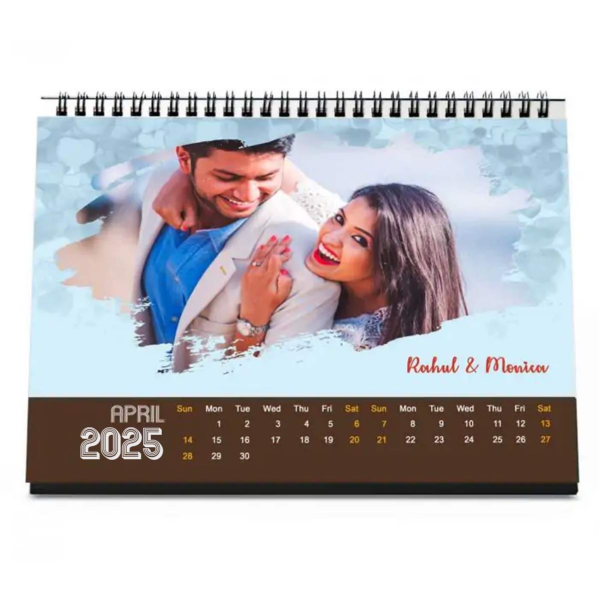 Personalized You & Me Forever Photo Calendar Gift For Valentine's Day 5