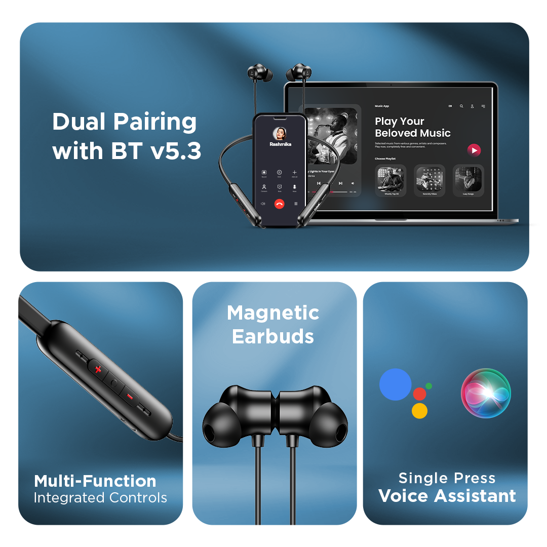 Boat Rockerz Summit Neckband