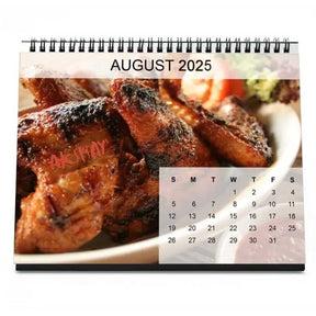 Personalised Calendar For a Big Foodie