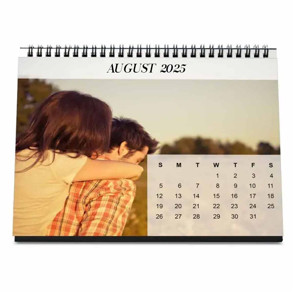 Personalized Desk Photo Calendar Gift For Valentine's Day 9