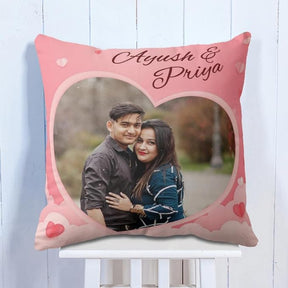 Personalized Heart Cushion