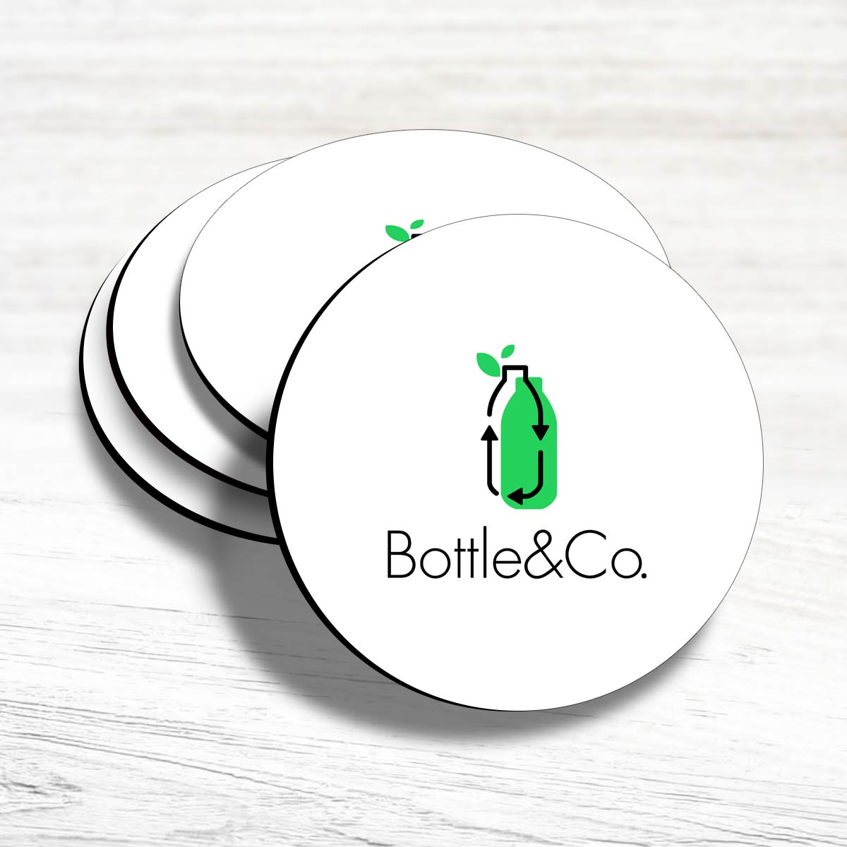 Set of 4 MDF Coaster Round (Bulk/Corporate Orders Only)