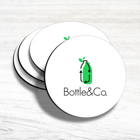 Set of 4 MDF Coaster Round (Bulk/Corporate Orders Only)