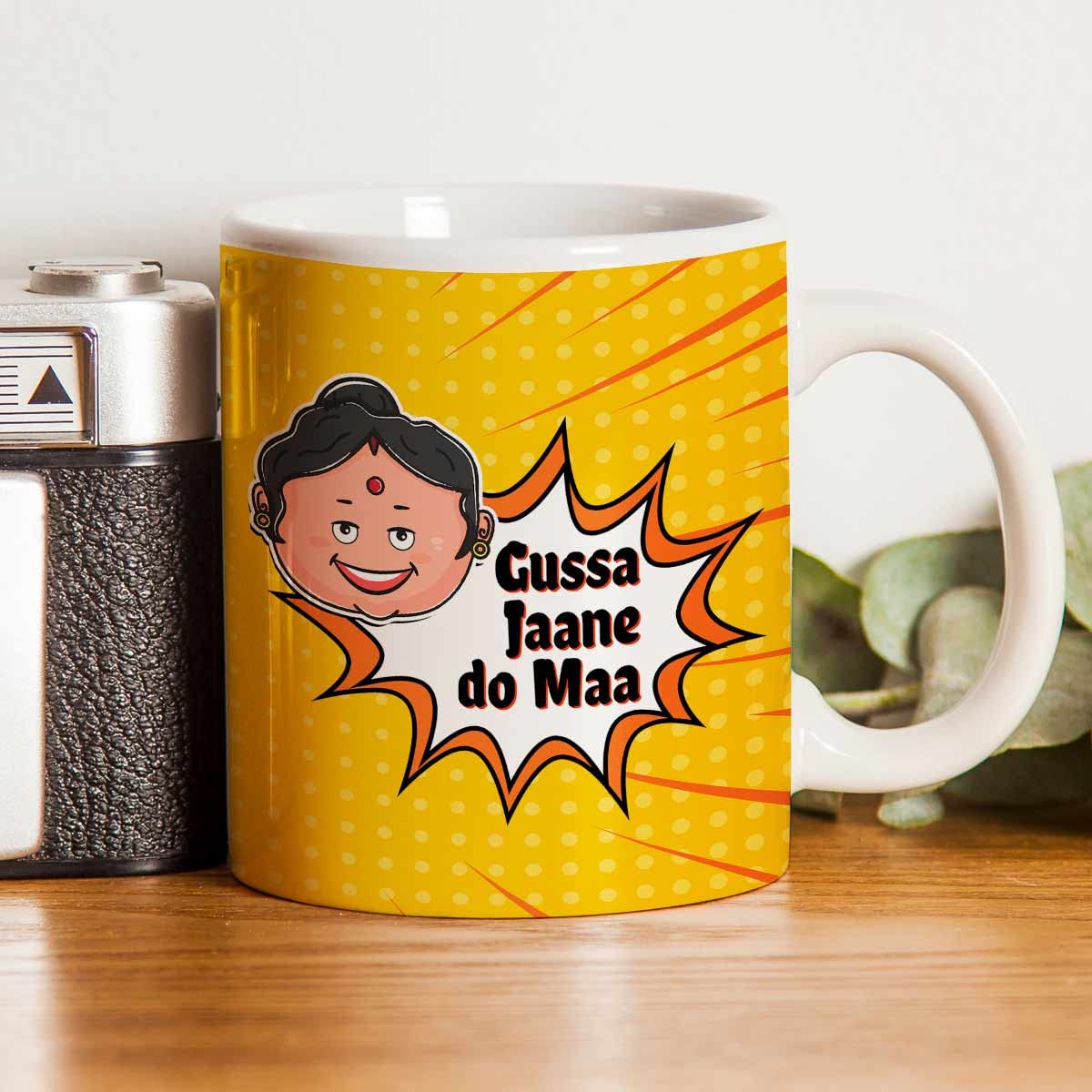 Gussa Jaane Do Maa Ceramic Coffee Mug Gift For Mom