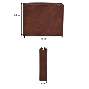 Classic Brown Personalized Photo Wallet for Men
