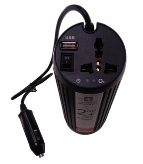 CIV1- Ultra Portable Car Power inverter with Oxygen Bar