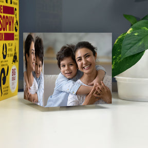 Personalised Baby Mini Cube Lamp