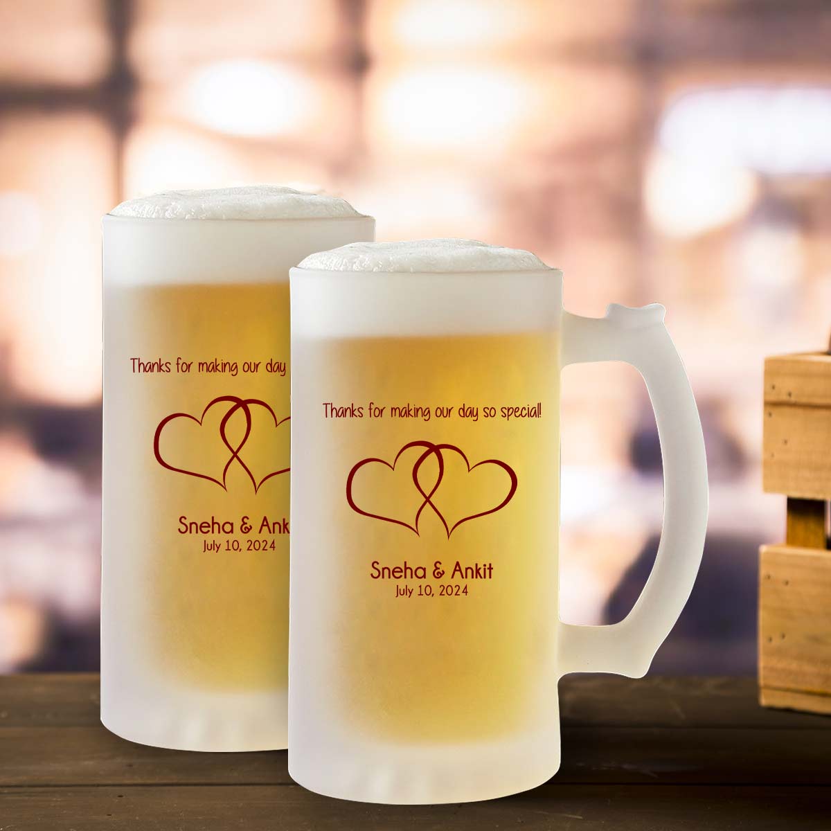 Personalised Beer Mug