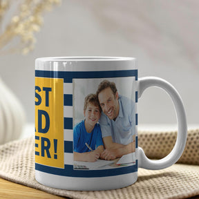 Personalised Best Dad Ever Coffee Mug-4