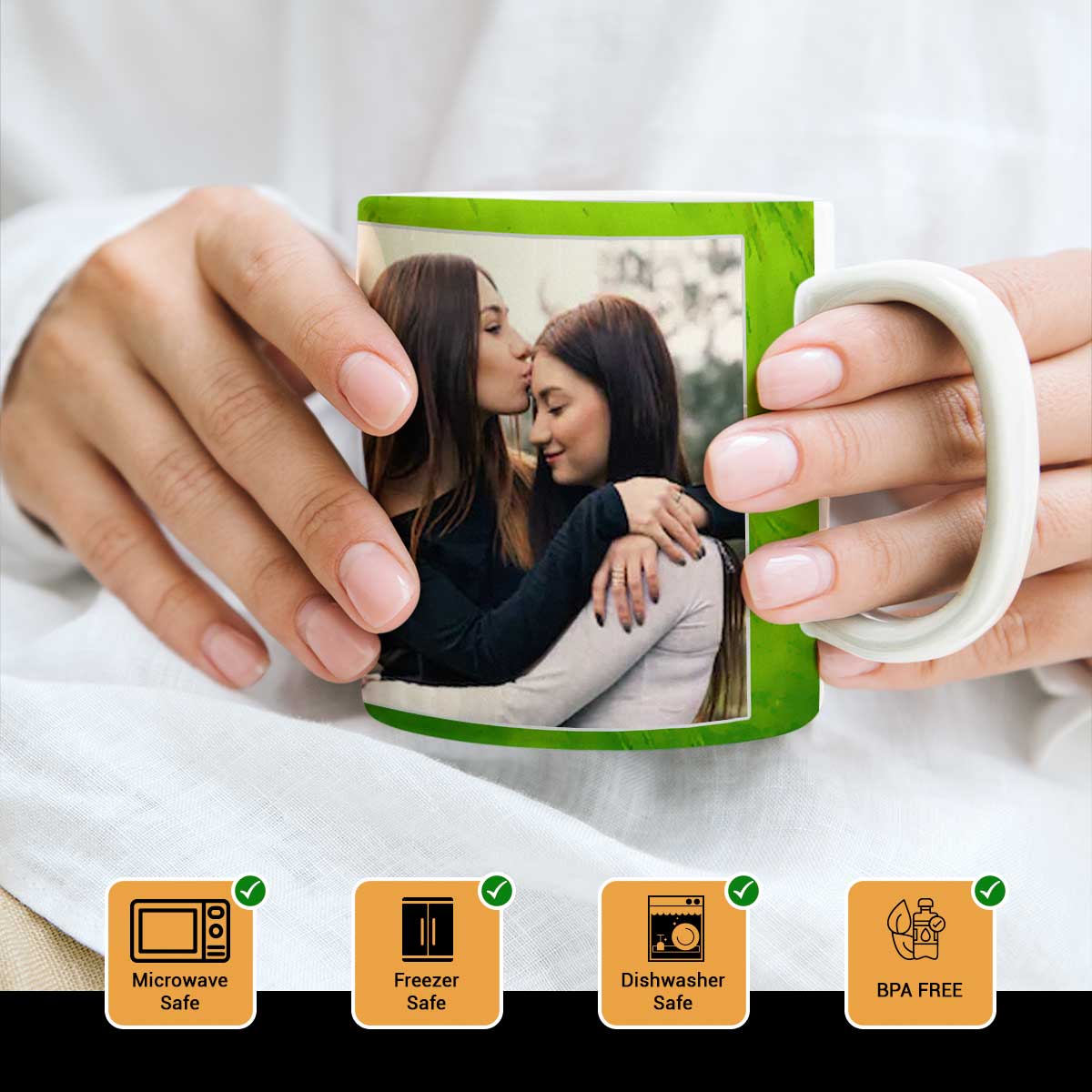 Personalised Sister Love Mug