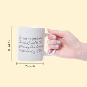 Personalised Sister Love Mug