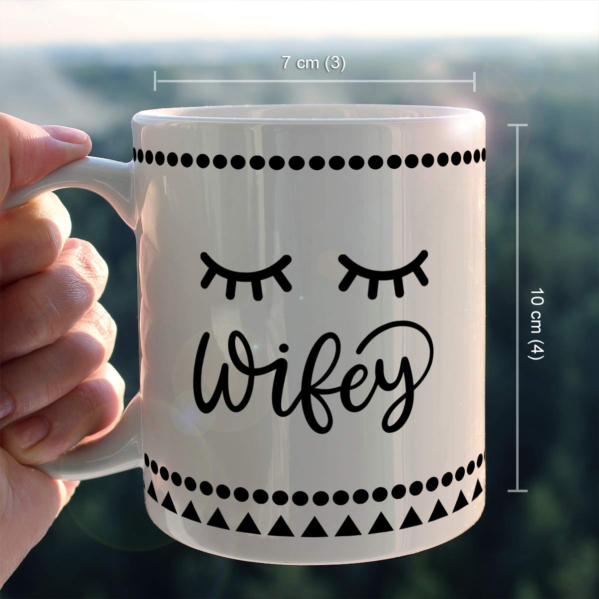 Set of 2 - Cute Couple Personalised Mug