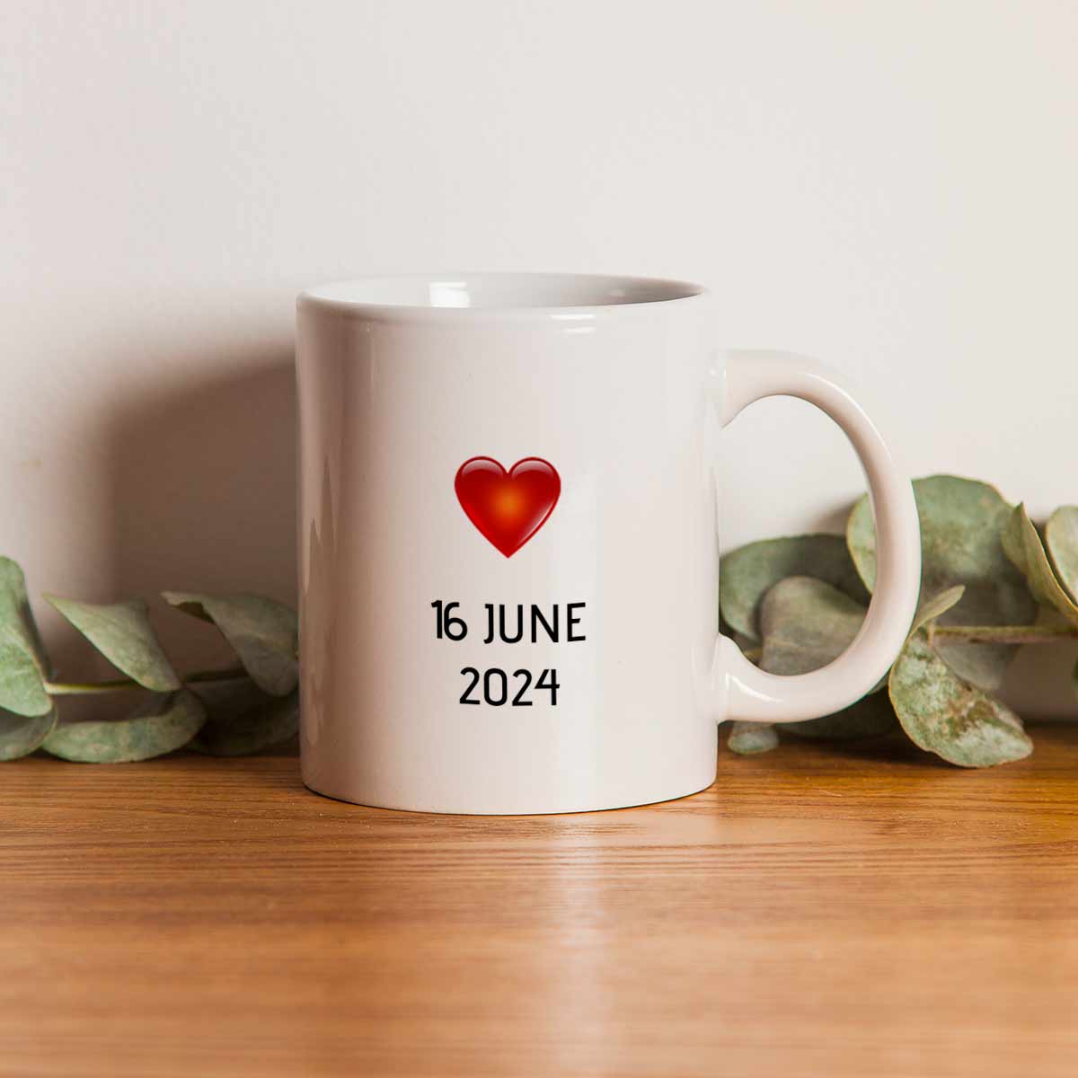 Set of 2 - Couple Love Personalised Mug-2