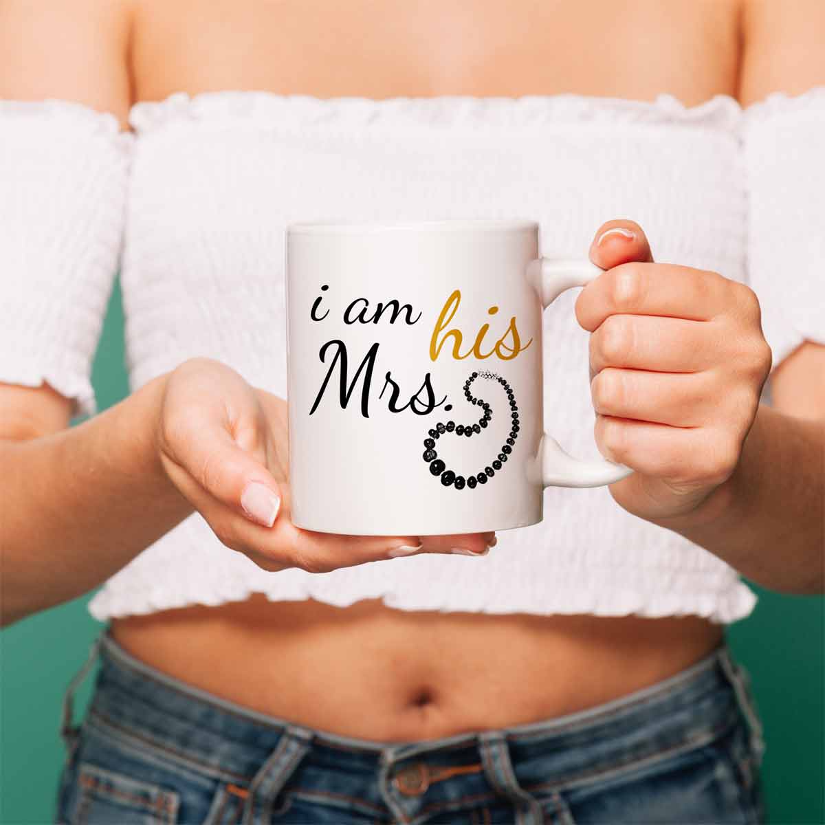 Mr & Mrs Personalised Mug Set