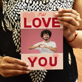 Personalised Love You Greeting Card