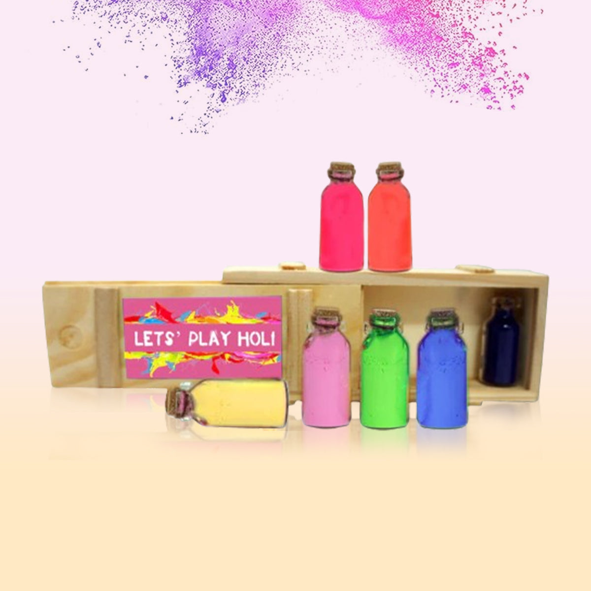 Colourful Holi Bottles in A Box-1