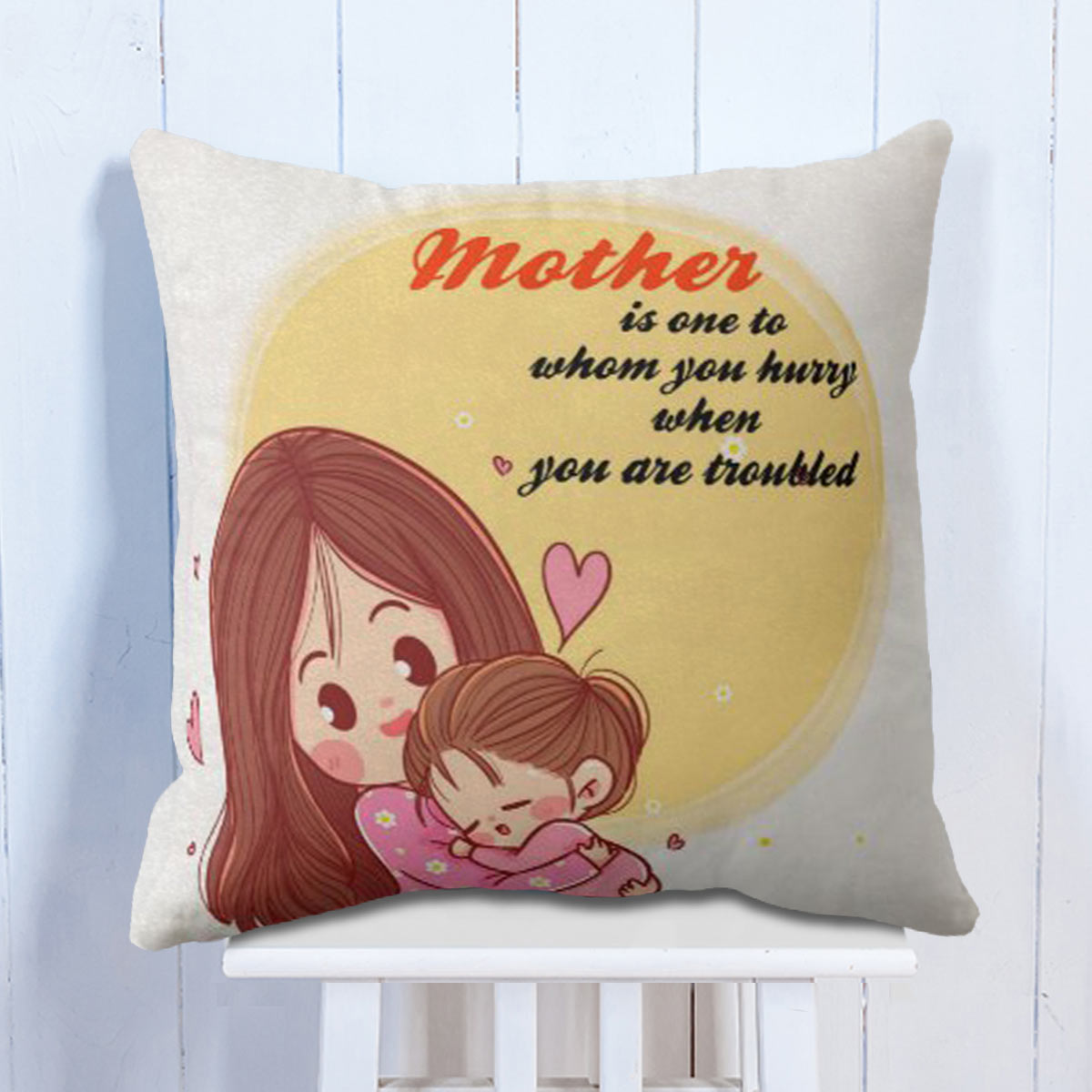 Mother is the one Cushion for Mothers Day