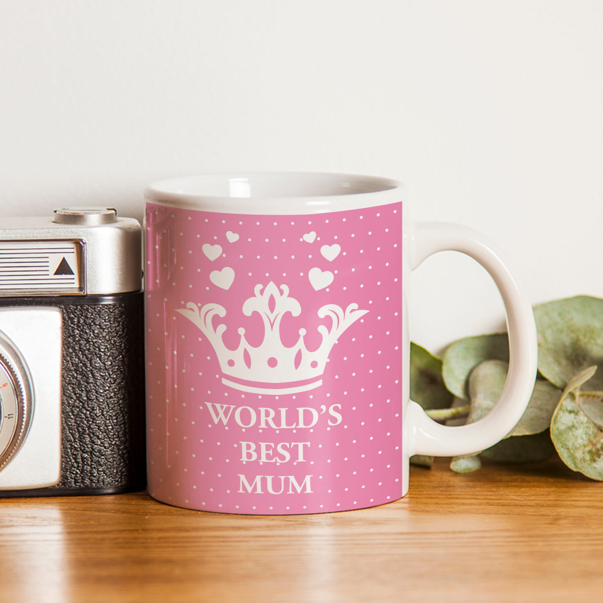 World’s Best Mum Ceramic Coffee Mug Gift For Mom