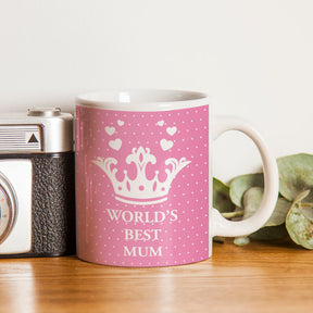 World’s Best Mum Ceramic Coffee Mug Gift For Mom