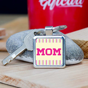 Beautiful Mom Keychain