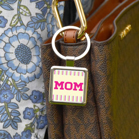 Beautiful Mom Keychain
